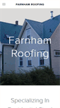 Mobile Screenshot of farnhamroofing.com